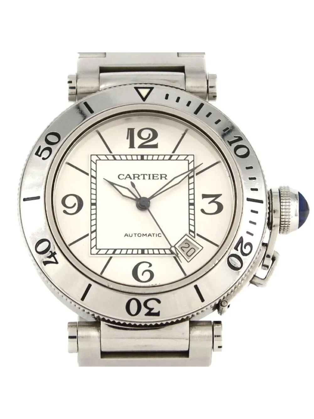 Cartier Pasha Seatimer SS Automatic Winding Watch